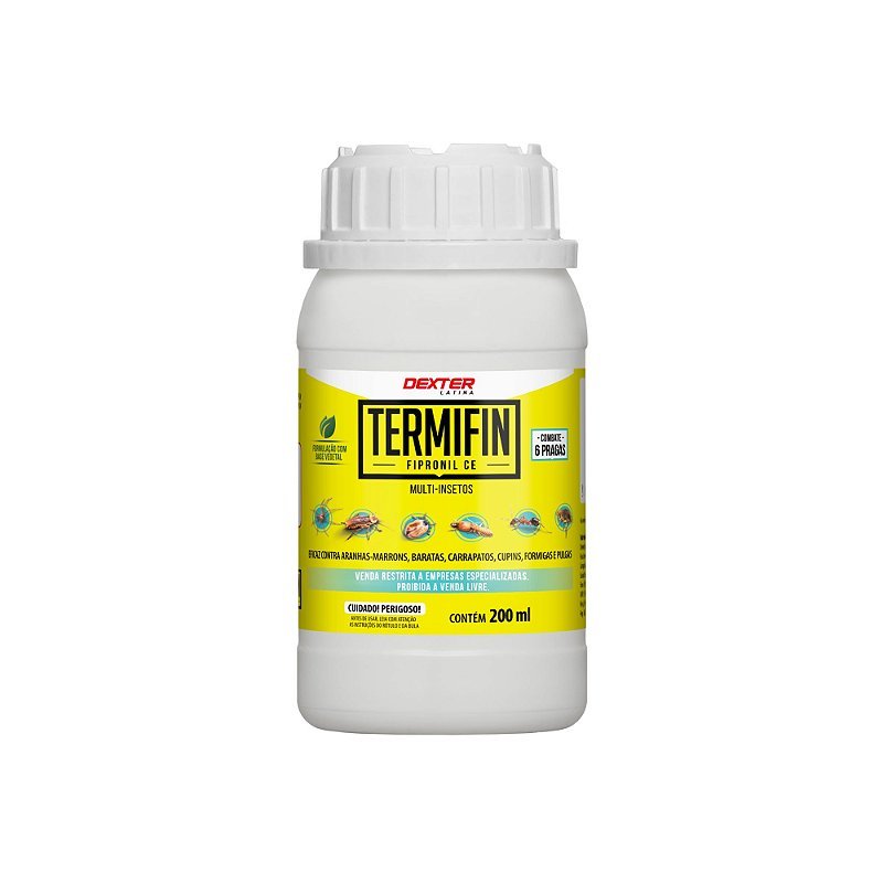 Veneno para Cupim Termifin Fipronil CE 200ml Concentrado – Zanagro