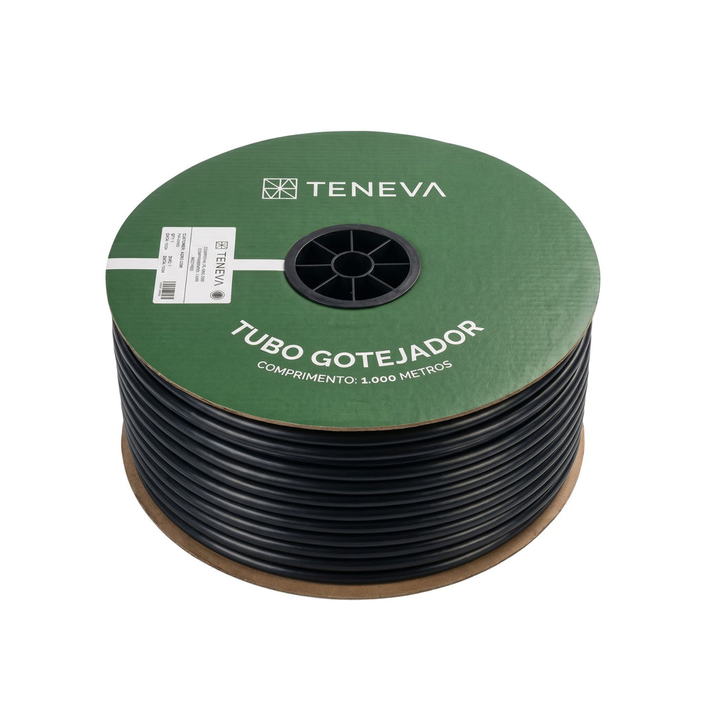 Fita Gotejadora Teneva NC 16mm 8MIL 2,0l/h x 20cm bobina com 1000m