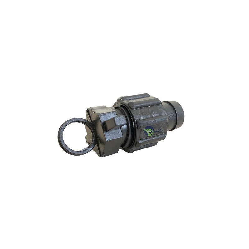 Fim de linha 16mm com porca (4 a 24 mil)
