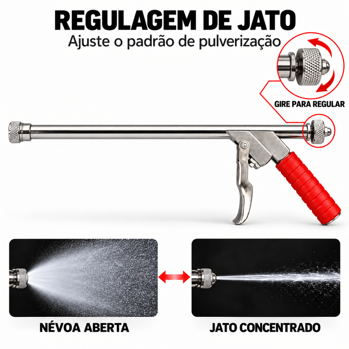 Pistola para Pulverização HZ-40GT com Gatilho - Yamaho