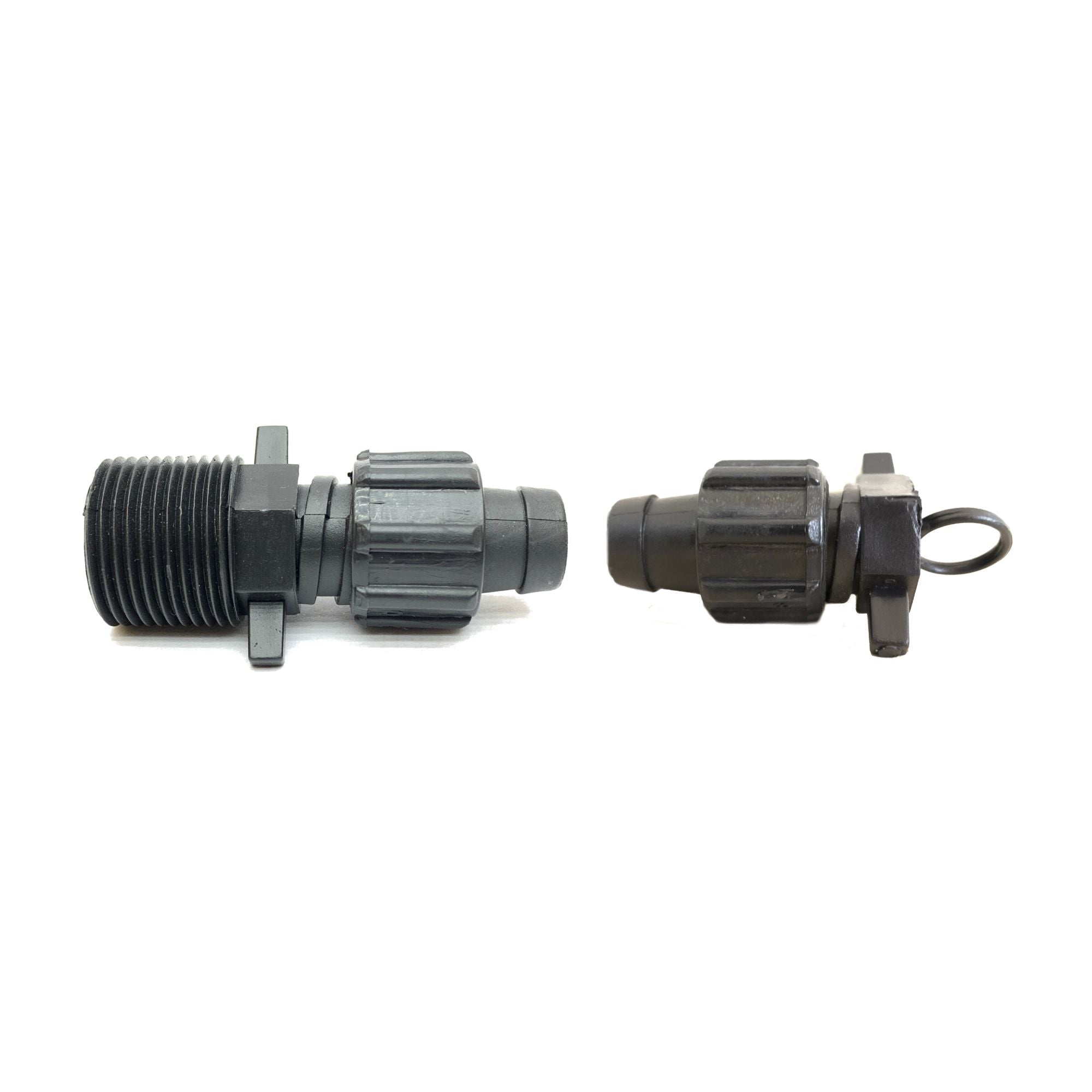 Conector Inicial com Rosca 3/4'' + Final de linha 16mm