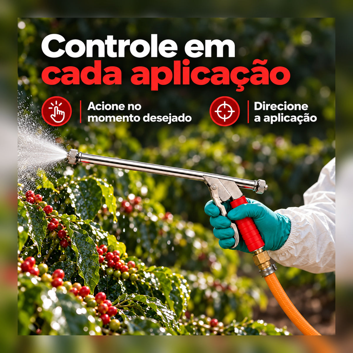 Pistola para Pulverização HZ-40GT com Gatilho - Yamaho