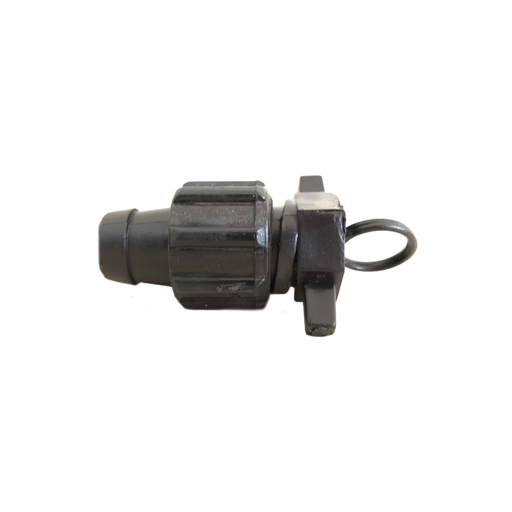 Fim de linha 16mm com porca (4 a 24 mil)
