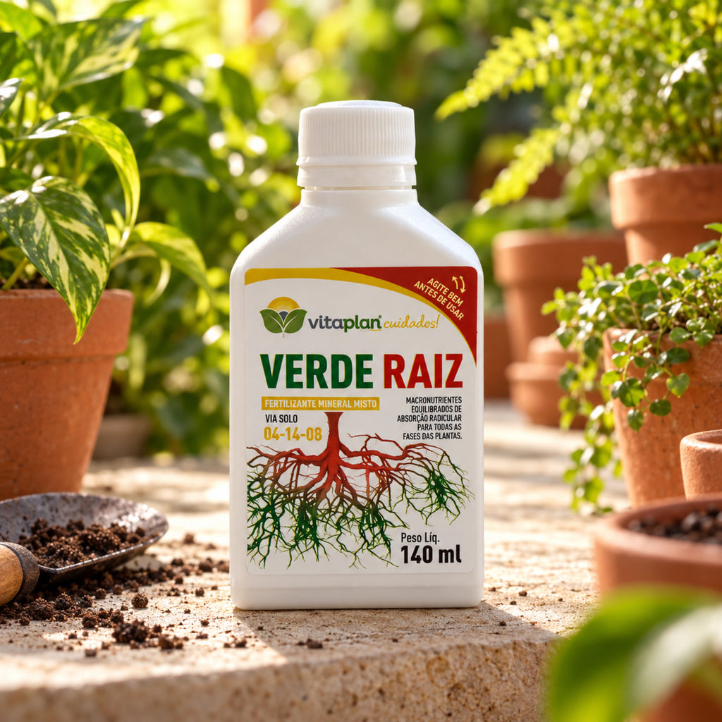 Fertilizante Verde Raiz 140ml - Vitaplan