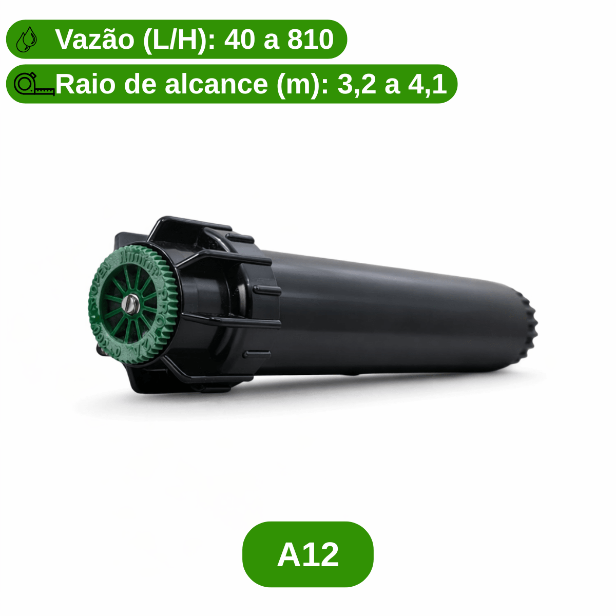 Aspersor Subterrâneo Pop - Up Hunter PS Ultra - 04 - 05 unid. - Zanagro