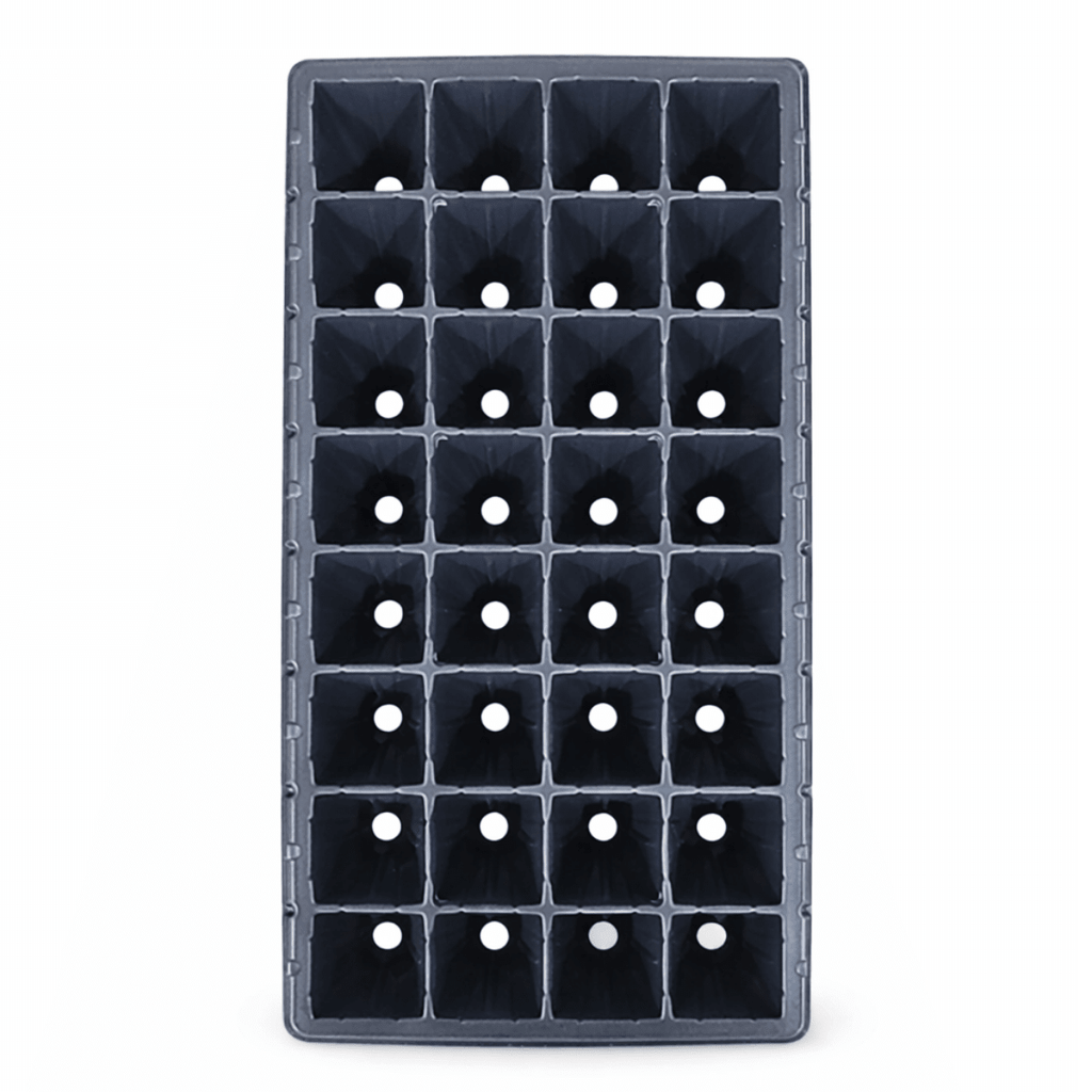 Bandeja 32 Células Quadrada com Aba Nutriplan 230ml - 50 unid - Zanagro