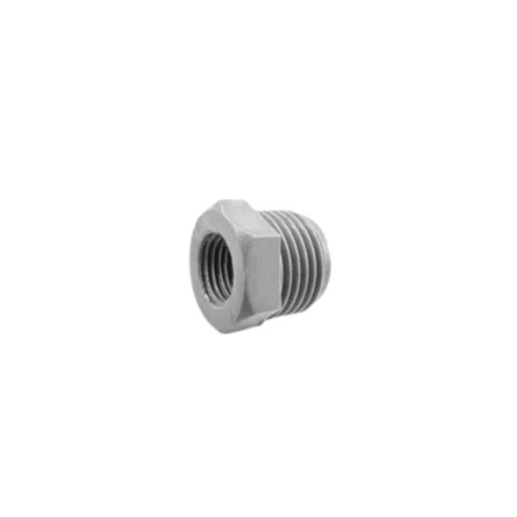 Bucha redução 1/2" Macho x 1/4" Fêmea p/ Irrigação - Zanagro