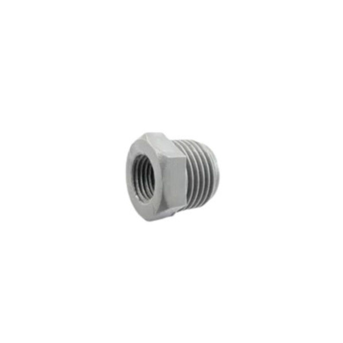 Bucha redução 1/2" Macho x 1/4" Fêmea p/ Irrigação