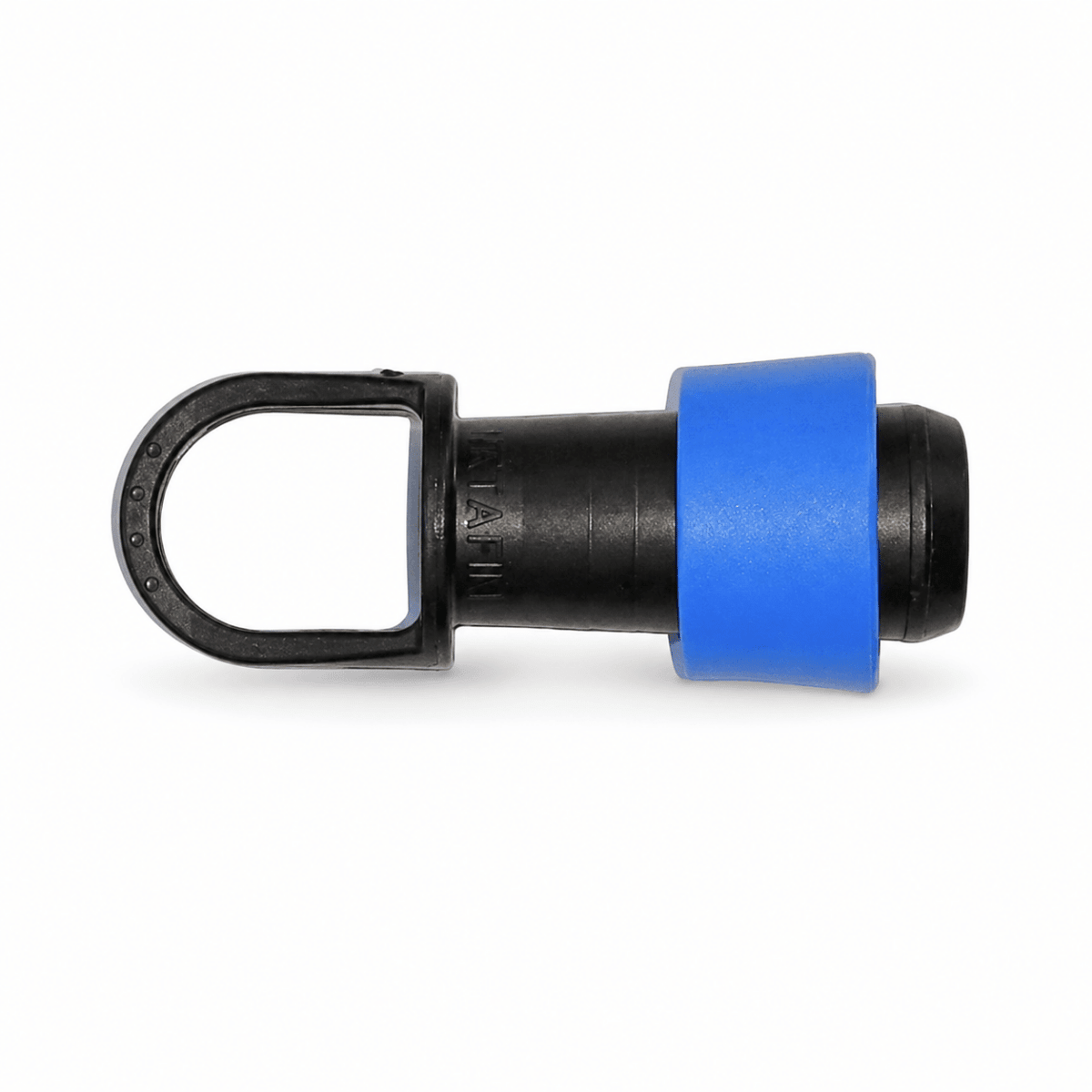Conector Final 16mm com Anel Azul Netafim - 10 unid. - Zanagro