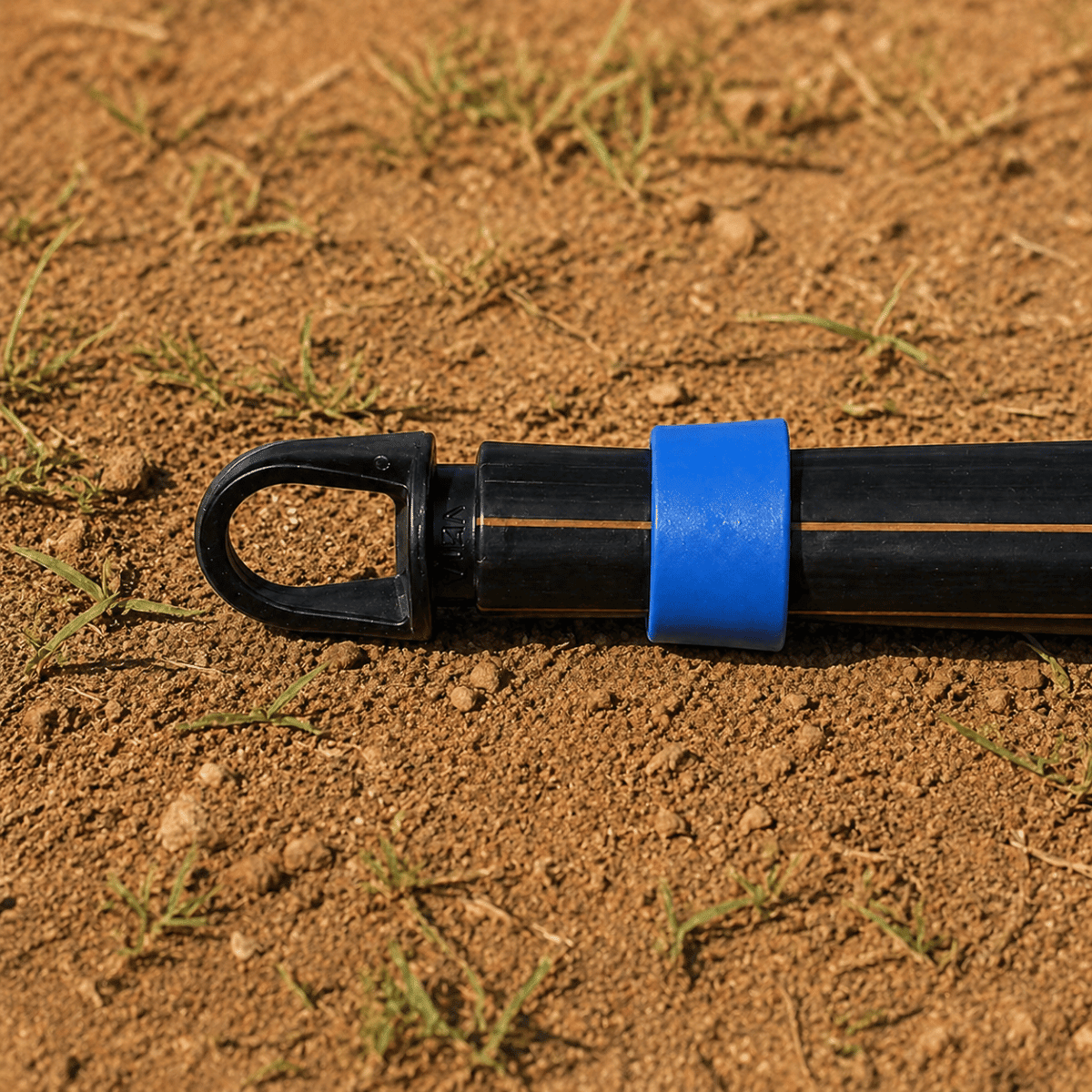 Conector Final 16mm com Anel Azul Netafim - 10 unid. - Zanagro