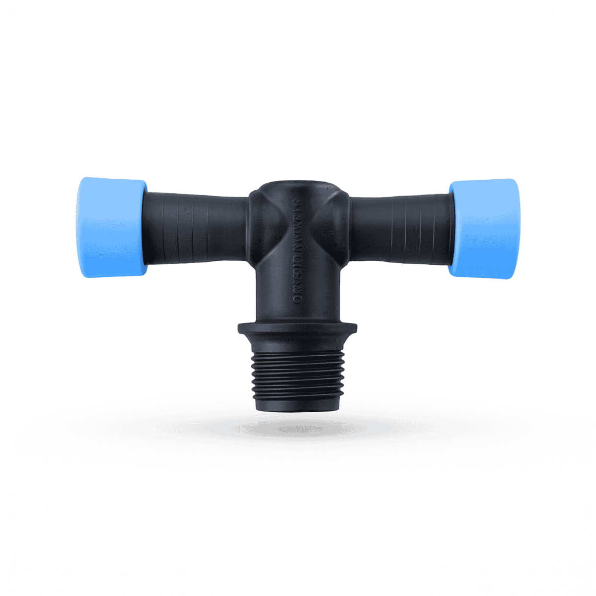 Conector Tê Anel Azul 16mm x 1/2" para Flexnet - 100 unid. - Zanagro