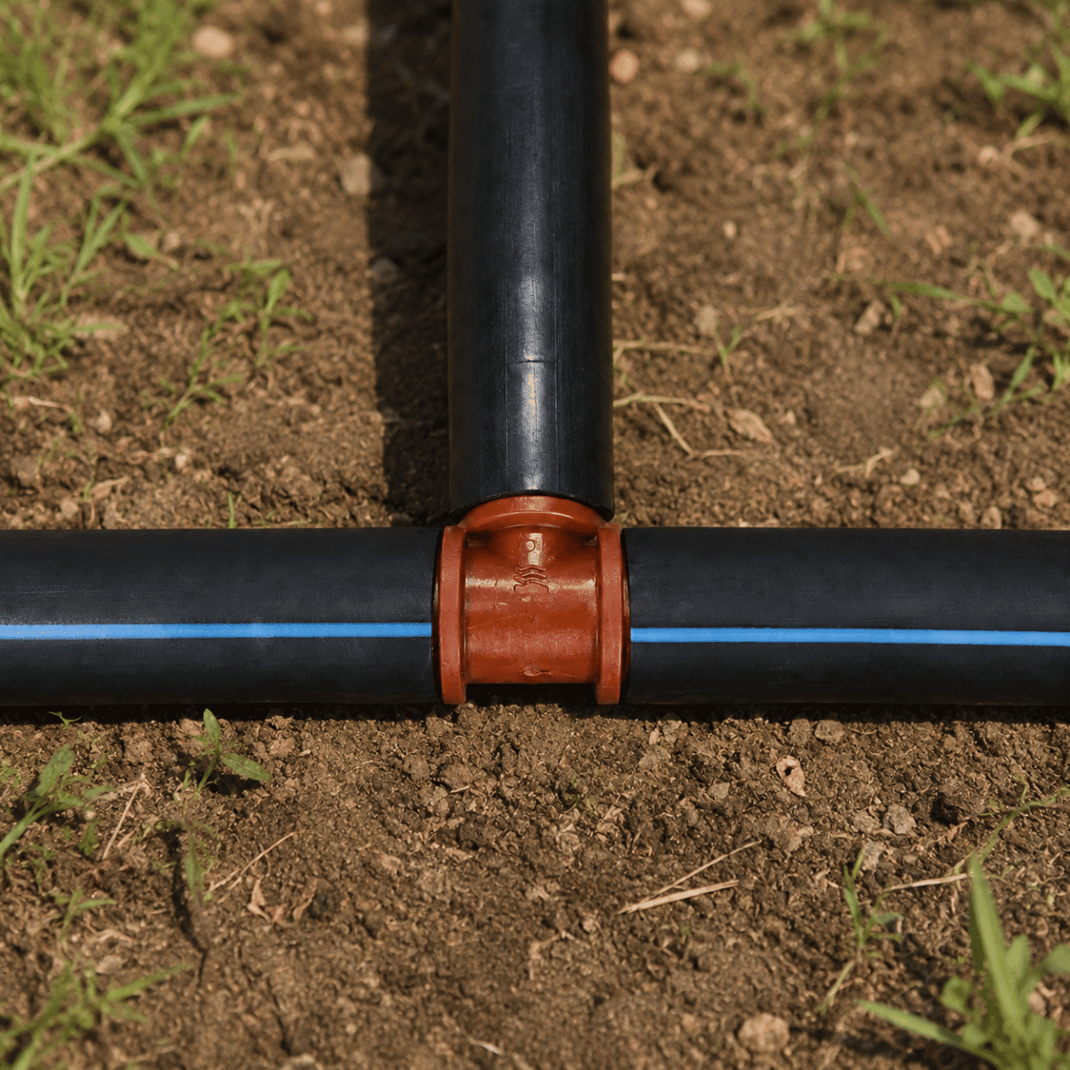 Conector Tê Dentado 16mm Azud - 50 unid - Zanagro
