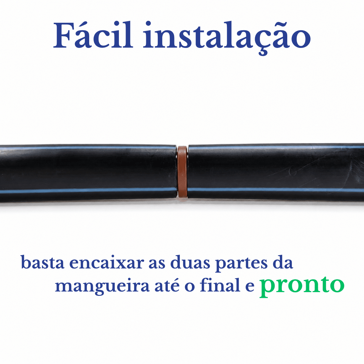 Conector União Dentado 16mm Azud - 100 unid. - Zanagro