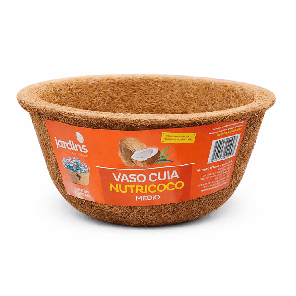 Cuia Fibra de Coco Nutriplan Média - Zanagro