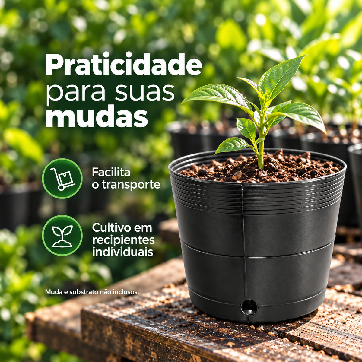 Embalagem para Mudas 2,8 Litros Nutriplan
