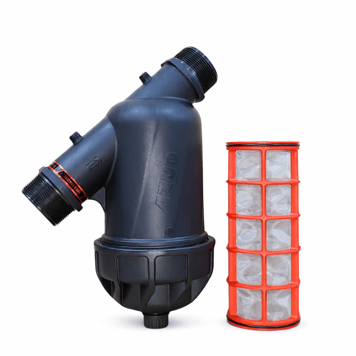 Elemento Filtrante de Tela Inox 1.1/2" Super e 2" 130 Microns - Azud - Zanagro