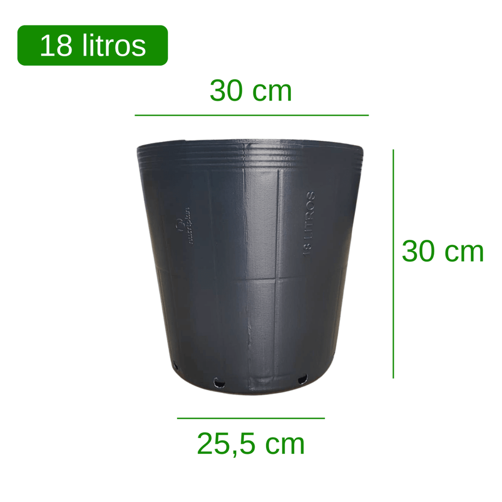 Embalagem para Muda 18 Litros - Zanagro