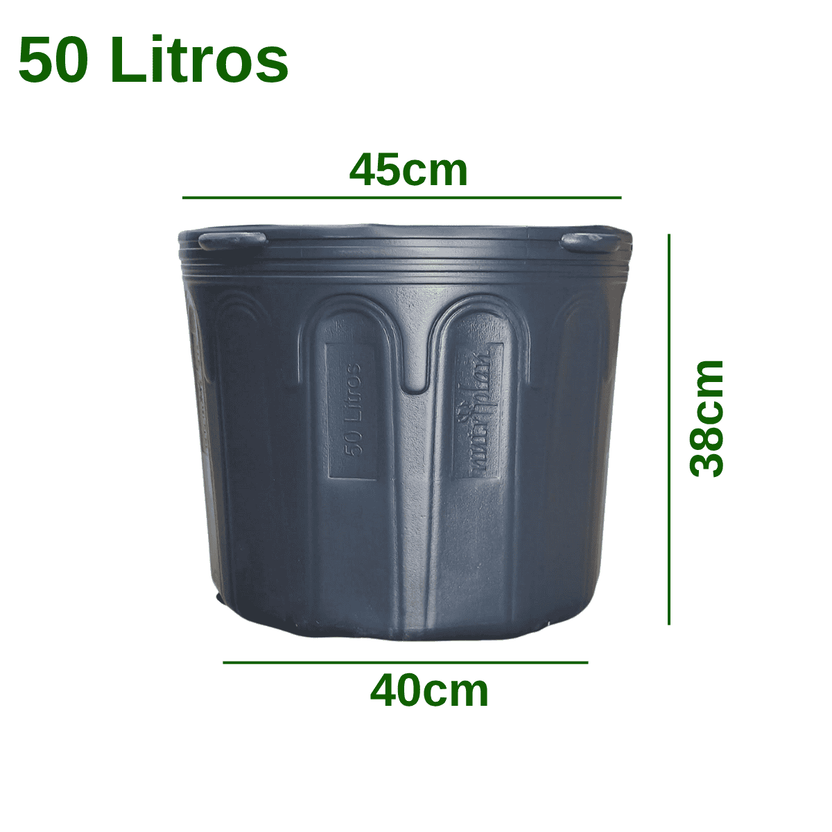 Embalagem para Muda 50 Litros com Alça Nutriplan - 10 unid. - Zanagro