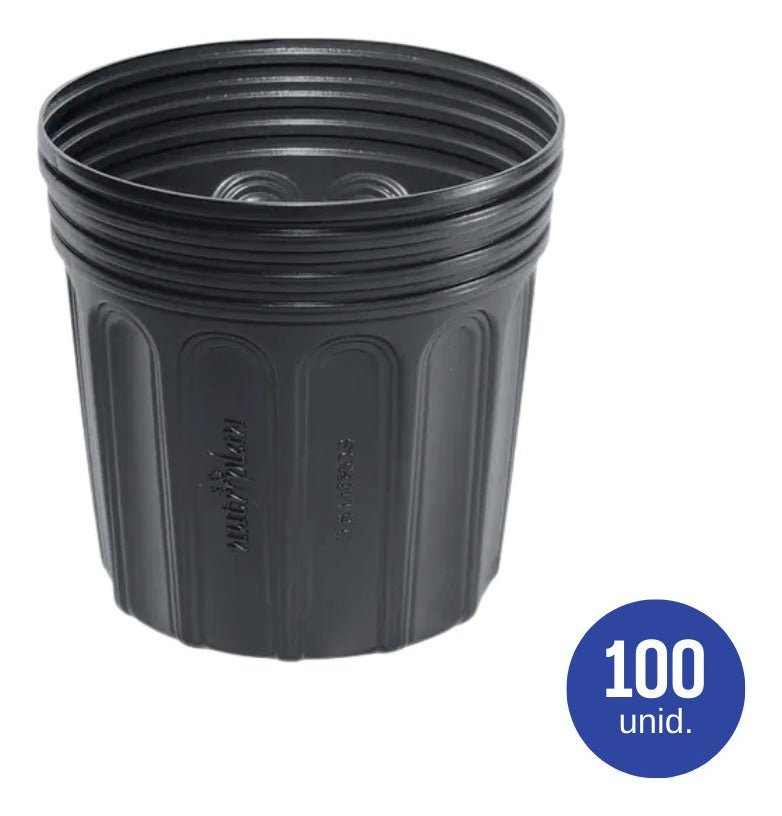 Embalagem para Mudas 3,6 Litros Nutriplan - 100 unid. - Zanagro