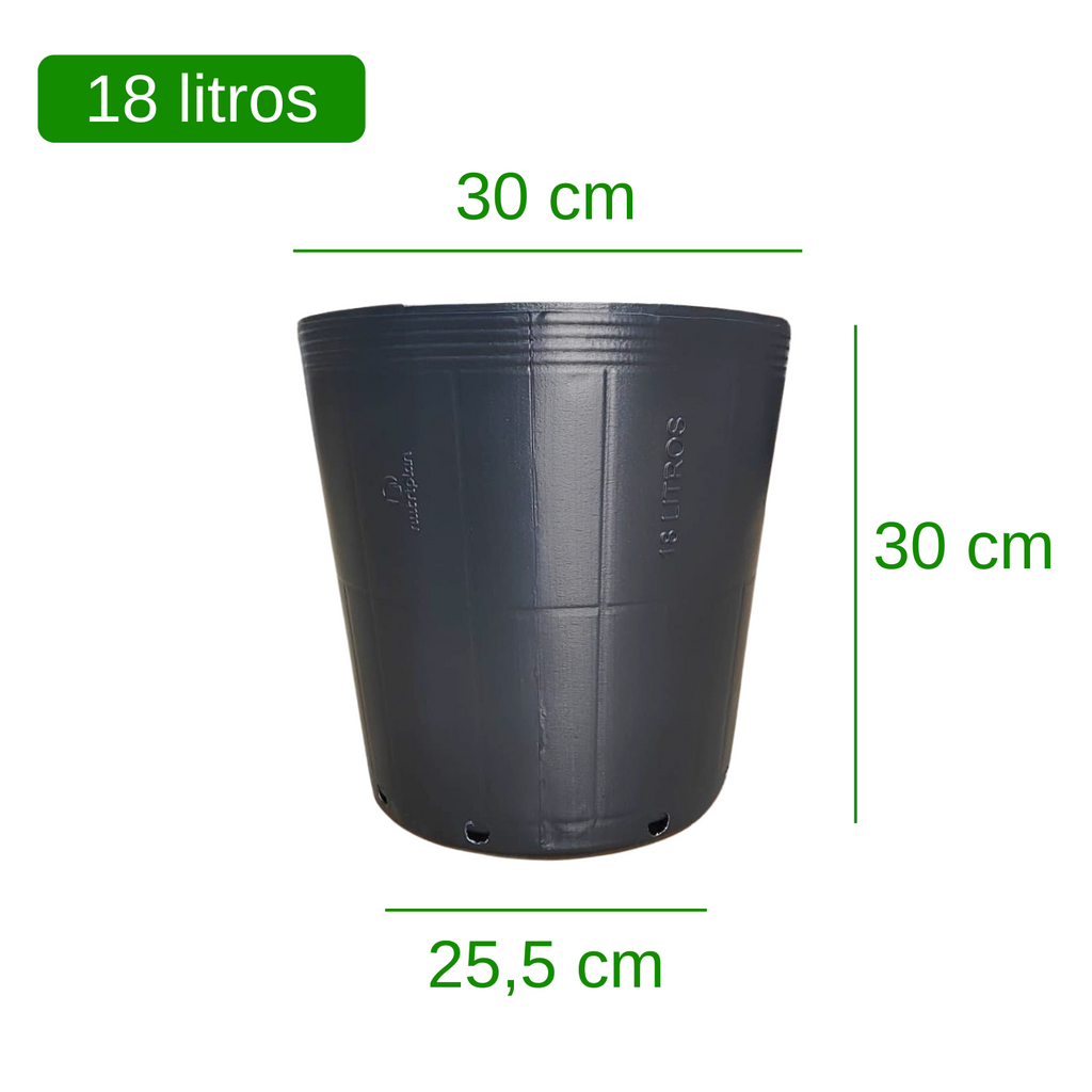 Embalagem para Muda 18 Litros