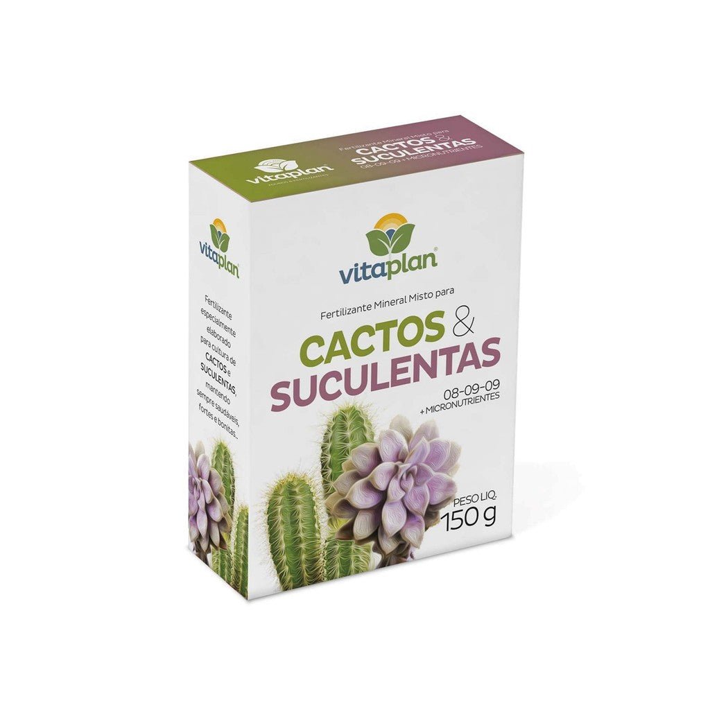 Fertilizante Cactos e Suculentas 150g - Vitaplan - Zanagro