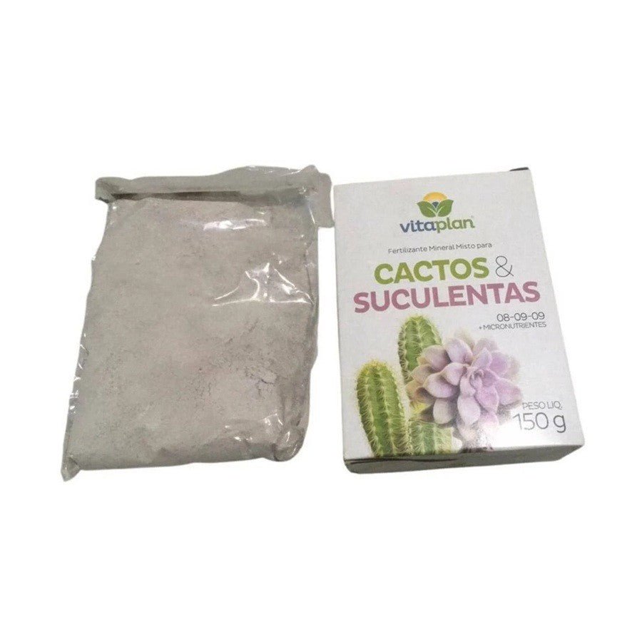Fertilizante Cactos e Suculentas 150g - Vitaplan - Zanagro