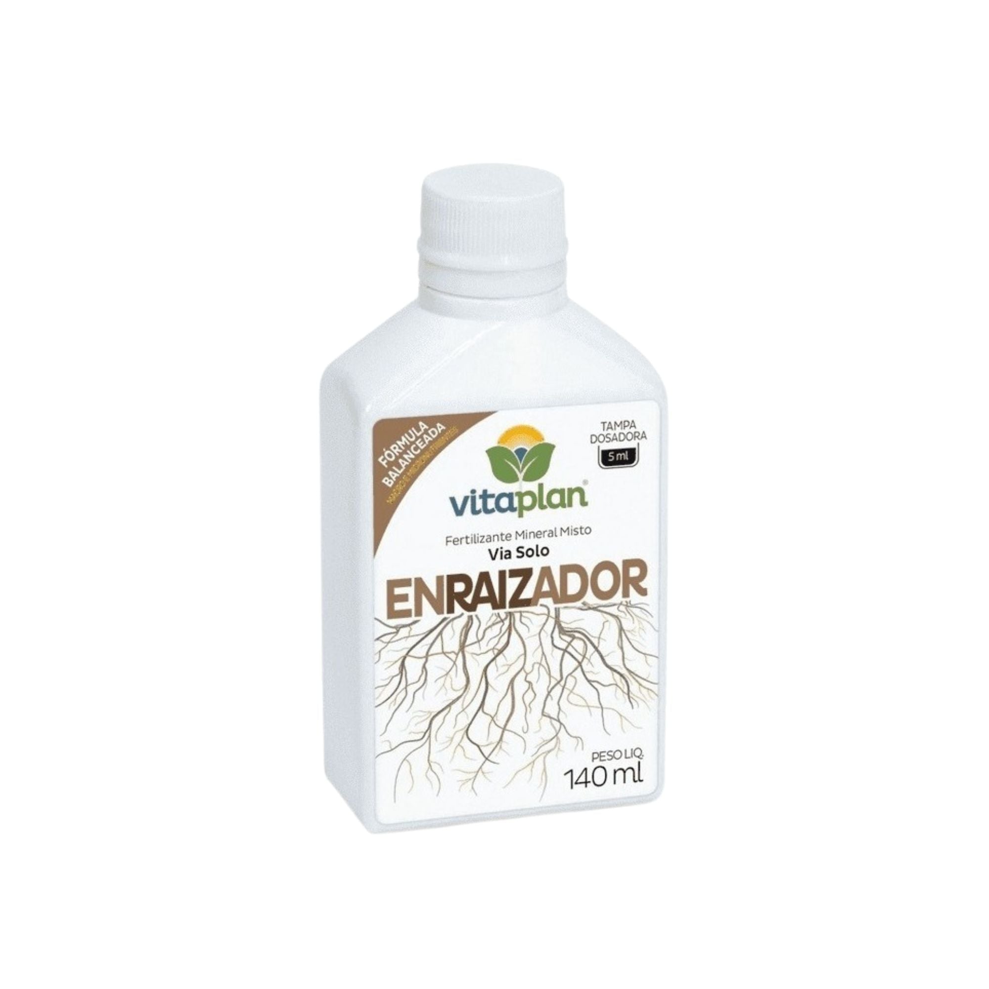 Fertilizante Enraizador 140ml - Vitaplan - Zanagro