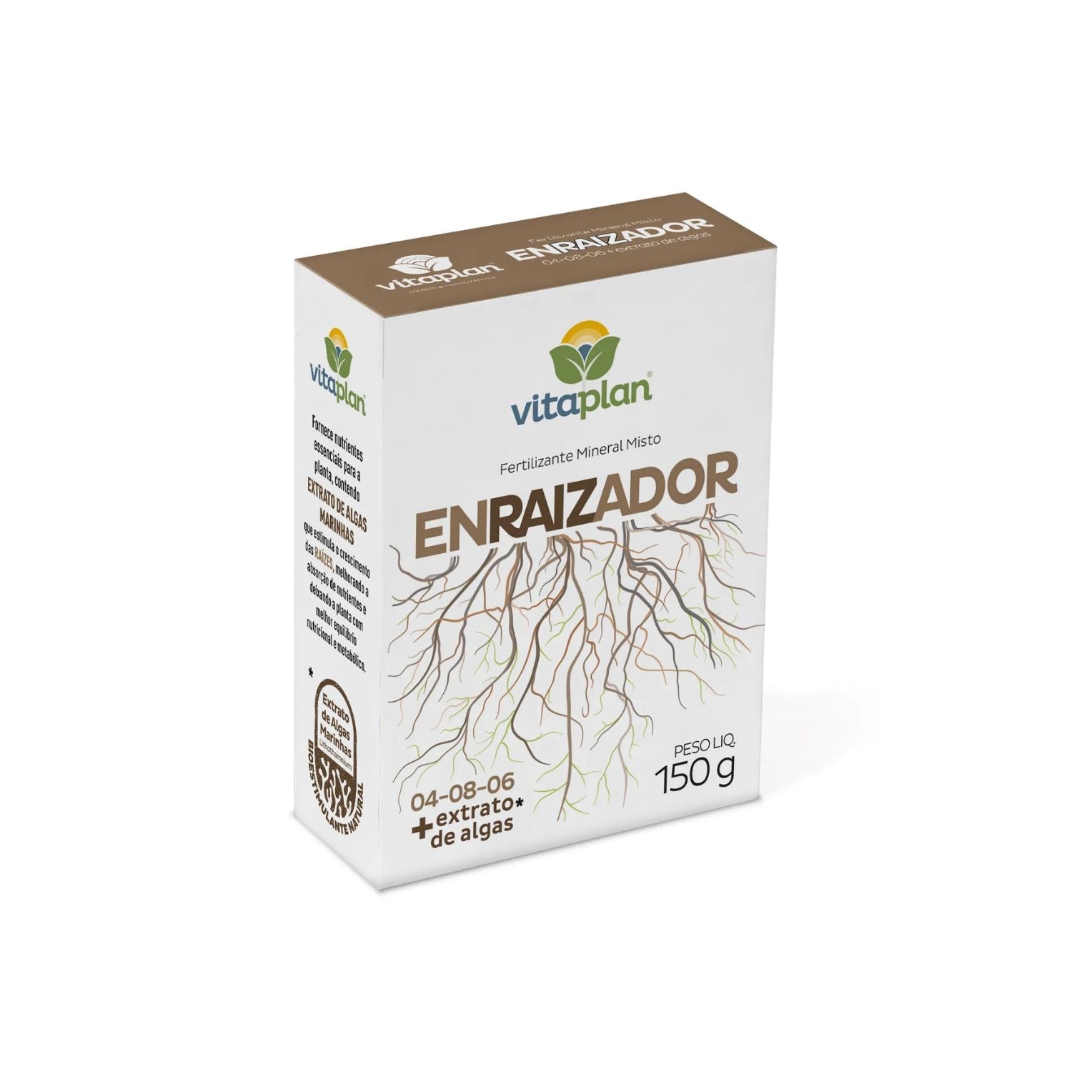Fertilizante Enraizador 150g - Vitaplan - Zanagro