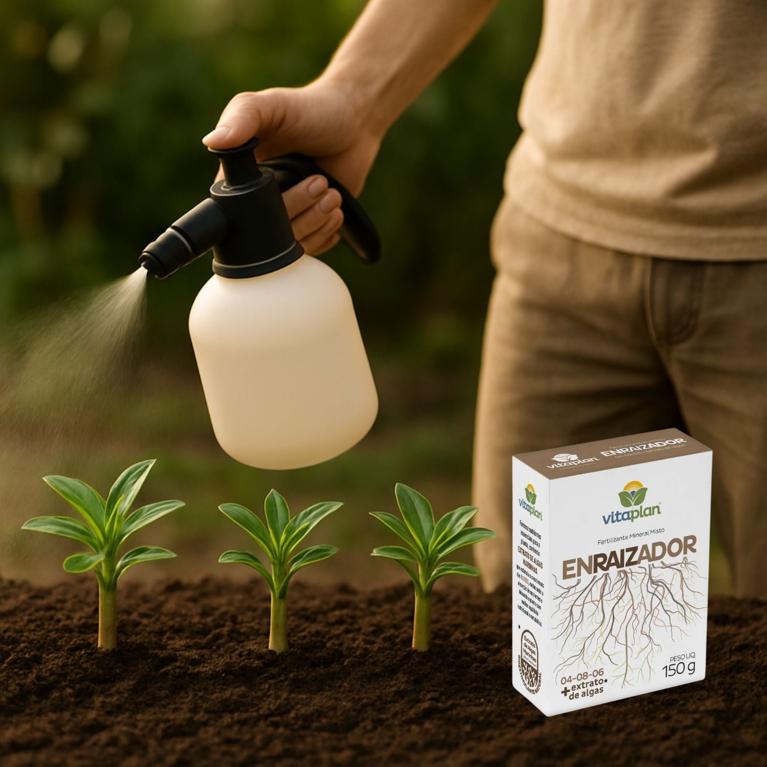 Fertilizante Enraizador 150g - Vitaplan - Zanagro