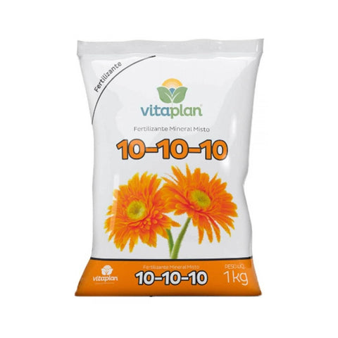 Fertilizante Mineral NPK 10-10-10 1kg - Vitaplan
