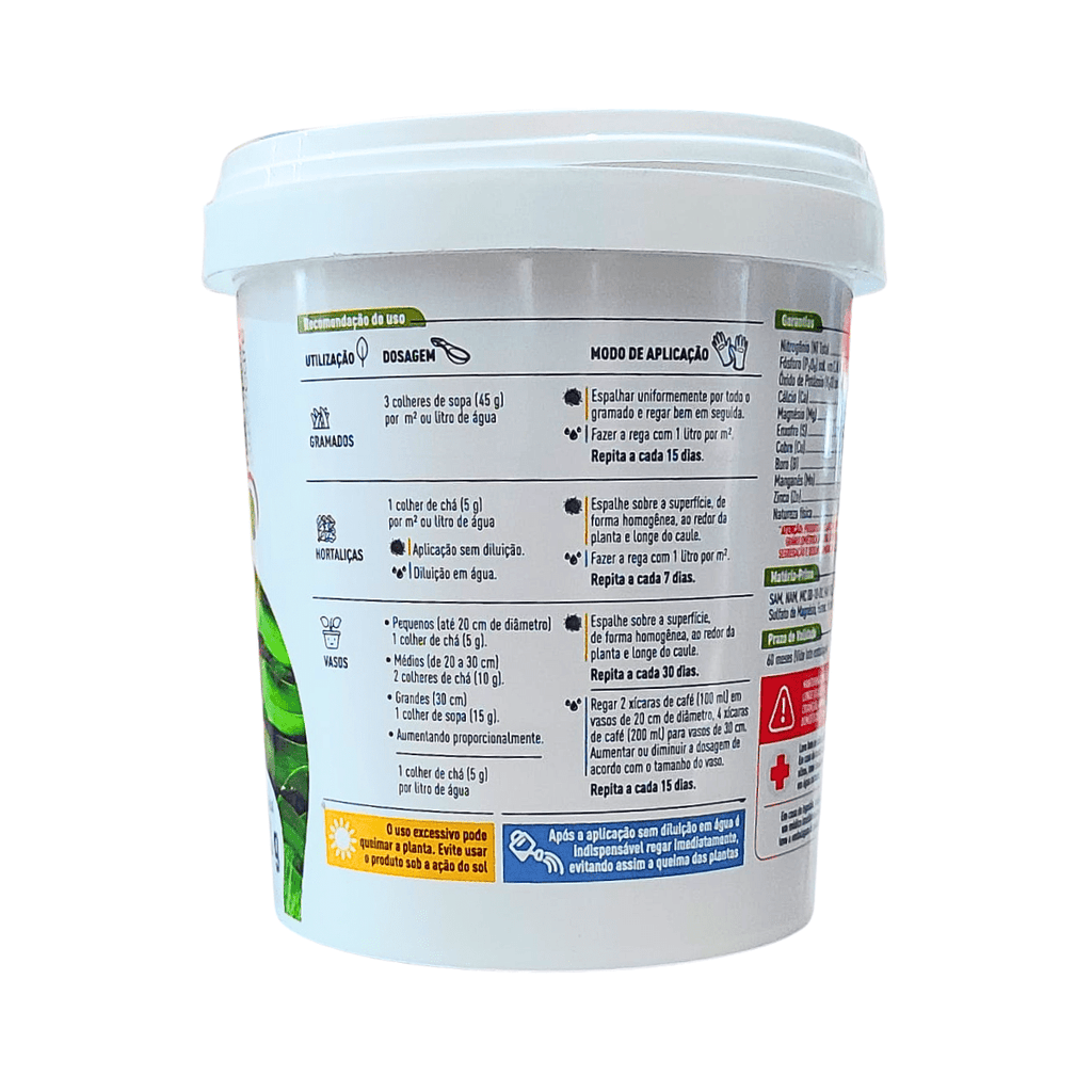 Fertilizante Premium Nutriverde para Folhagens e Gramados 420g - Zanagro