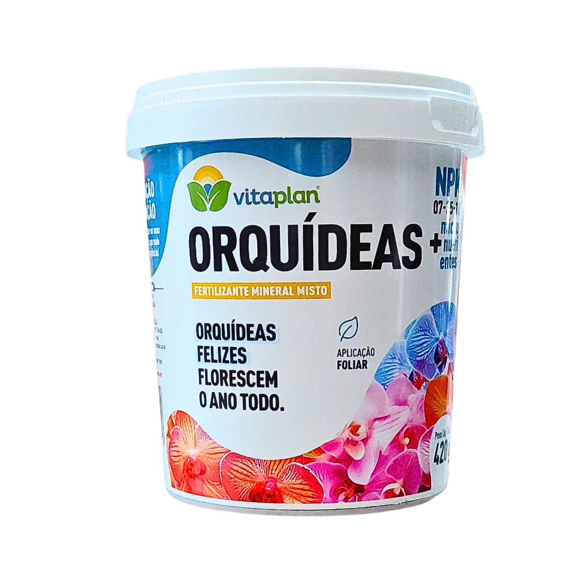 Fertilizante Premium para Orquídeas Vitaplan 420g - Zanagro