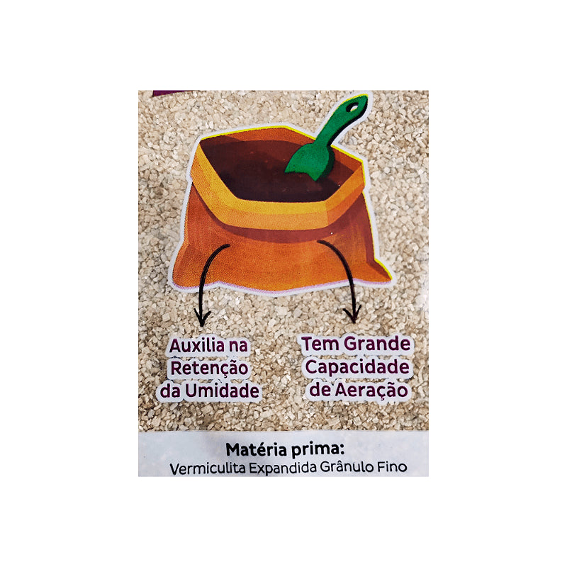 Fertilizante Vermiculita 200g - Vitaplan - Zanagro