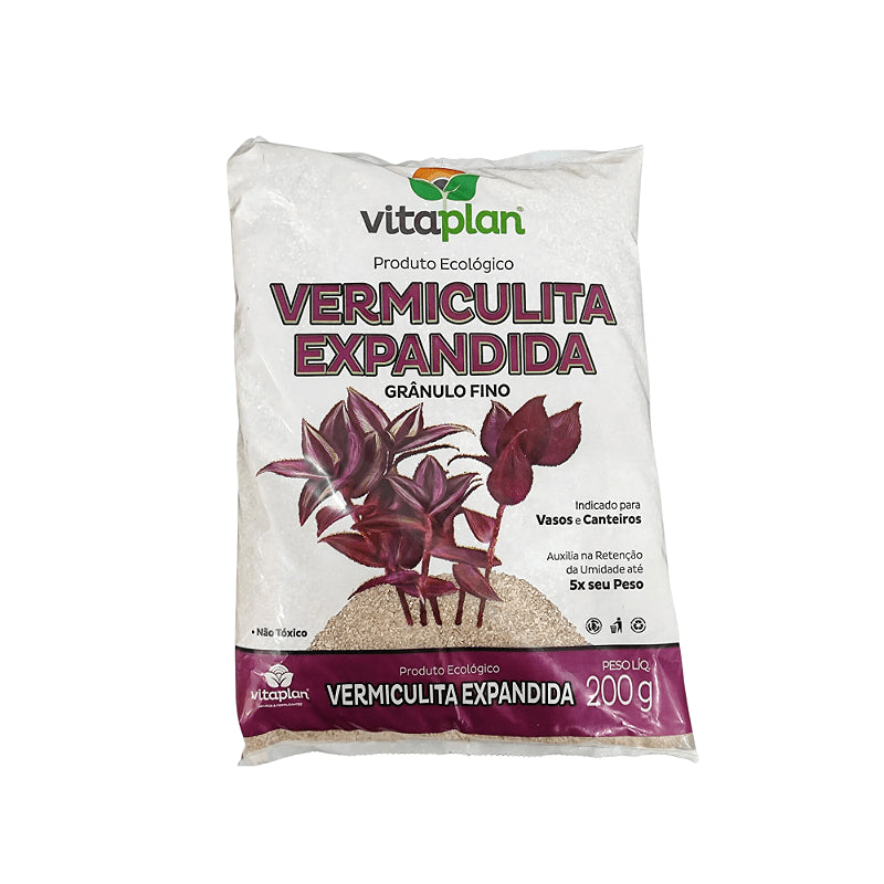 Fertilizante Vermiculita 200g - Vitaplan - Zanagro