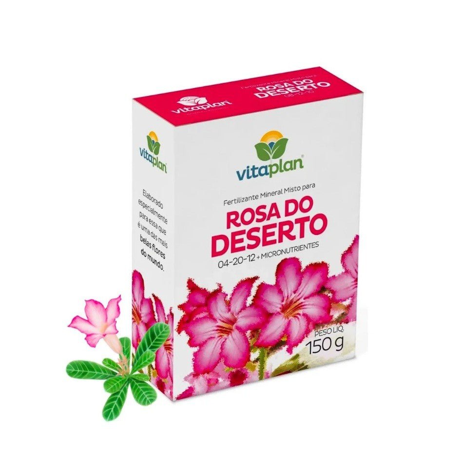Fertitlizante Rosa do Deserto 150g - Vitaplan - Zanagro