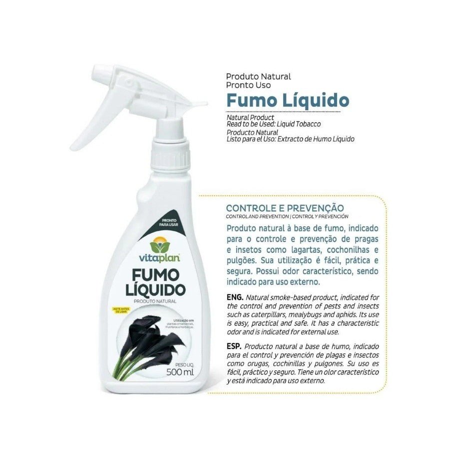 Fumo Líquido Pronto Uso 500ml - Zanagro
