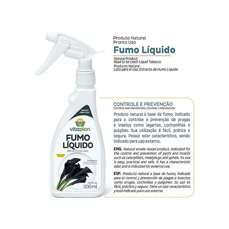 Fumo Líquido Pronto Uso 500ml - Zanagro