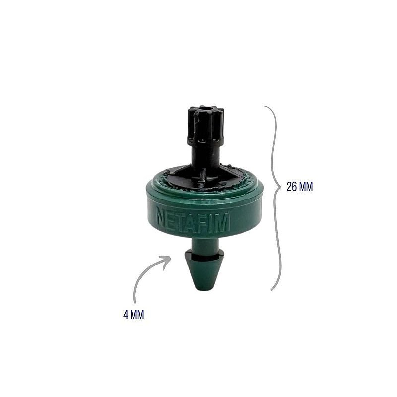 Gotejador Gotejador Autocompensante Netafim PCJ/CNL - 100 Unid. - Zanagro