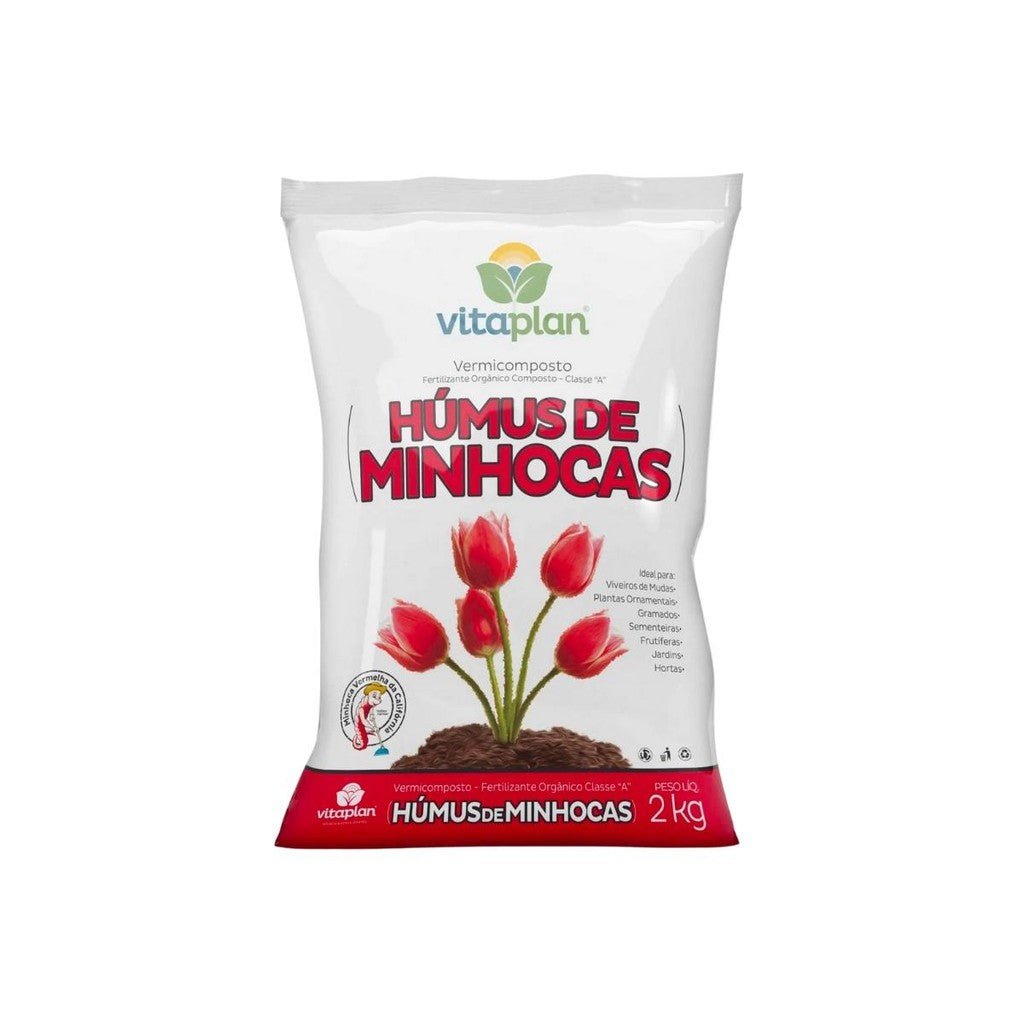 Humus de Minhoca 2kg - Zanagro