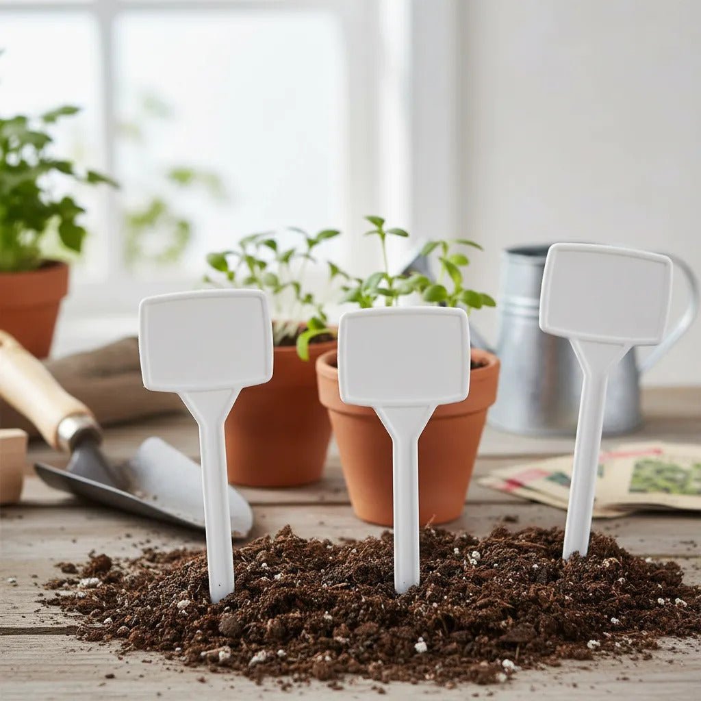 Identificador de Plantas 30cm Nutriplan Branco 50 unid. - Zanagro