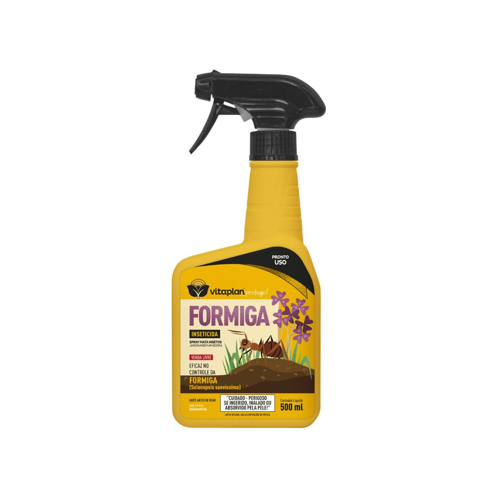 Inseticida para Formigas Pronto Uso 500ml - Vitaplan - Zanagro
