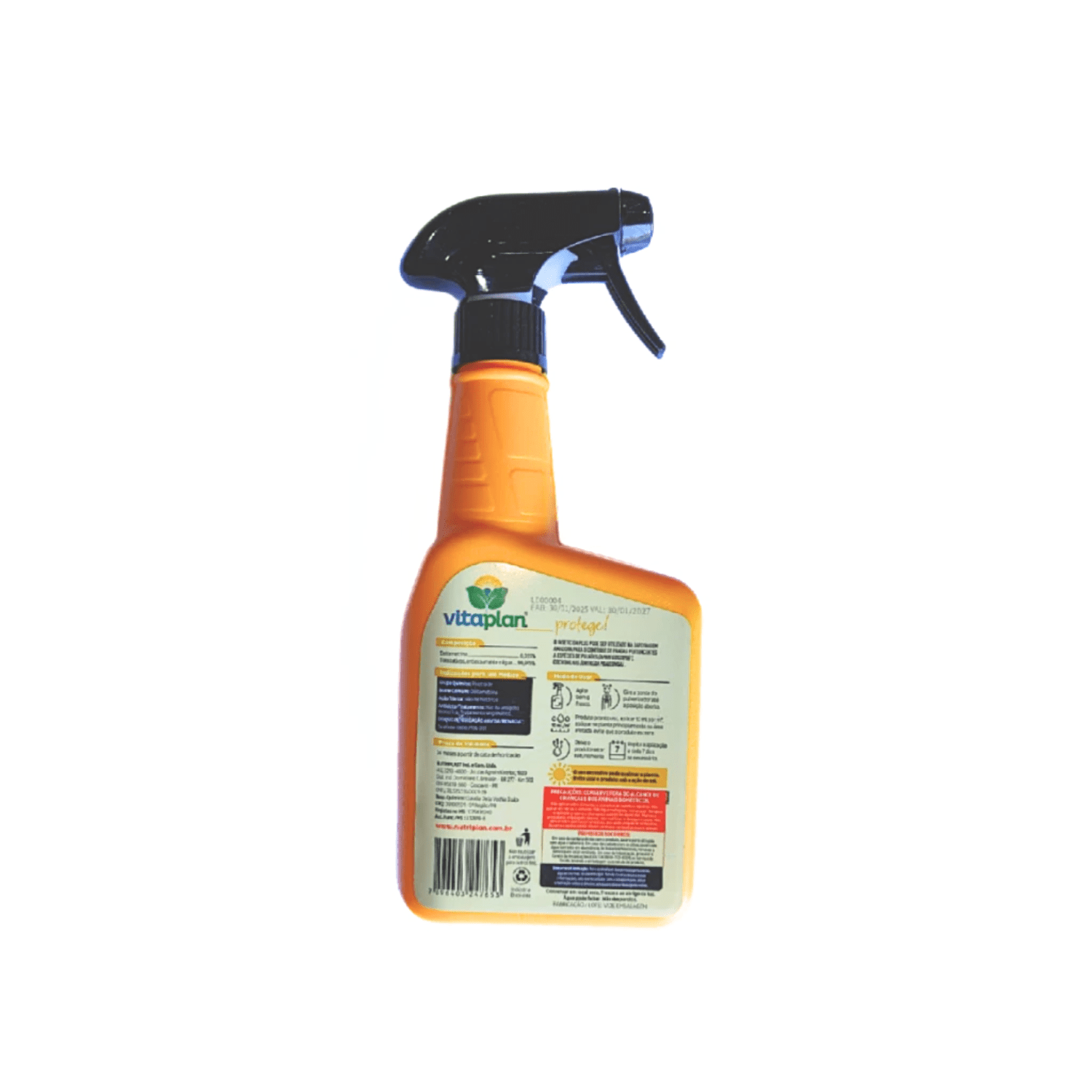 Inseticida Pulgão e Cochonilha Pronto Uso 500ml - Vitaplan - Zanagro