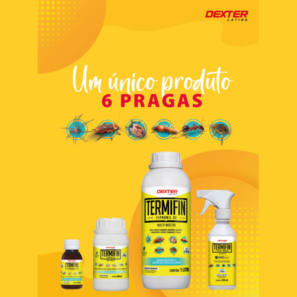 Inseticida Termifin Fipronil Ce Multi - Insetos 200ml - Zanagro