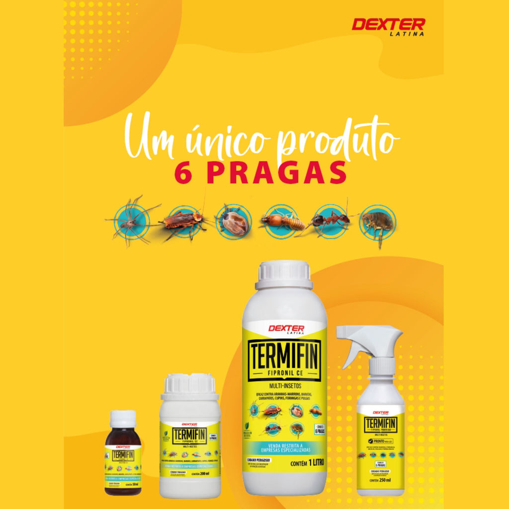 Inseticida Termifin Fipronil Ce Multi - Insetos 50ml - Zanagro