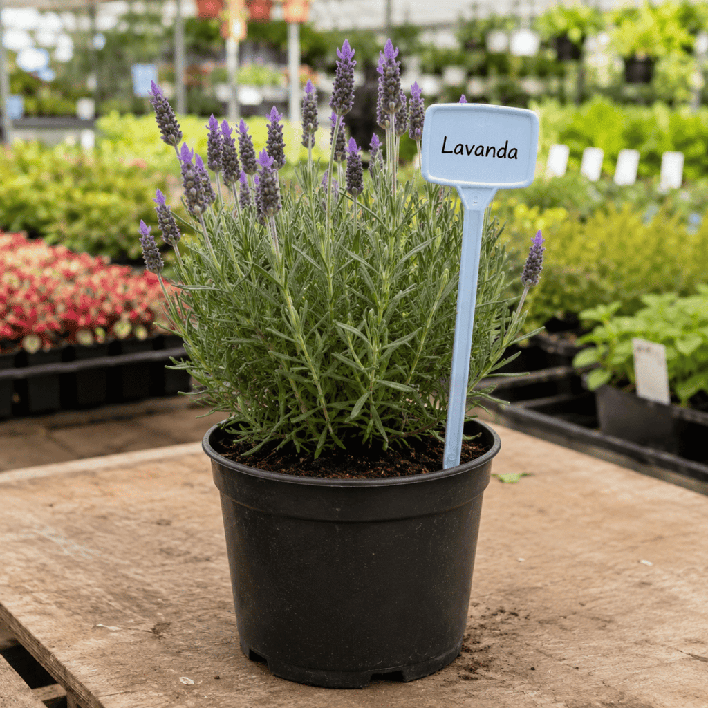 Kit 50 Identificador de Plantas 30cm Nutriplan Branco + 2 Canetas - Zanagro