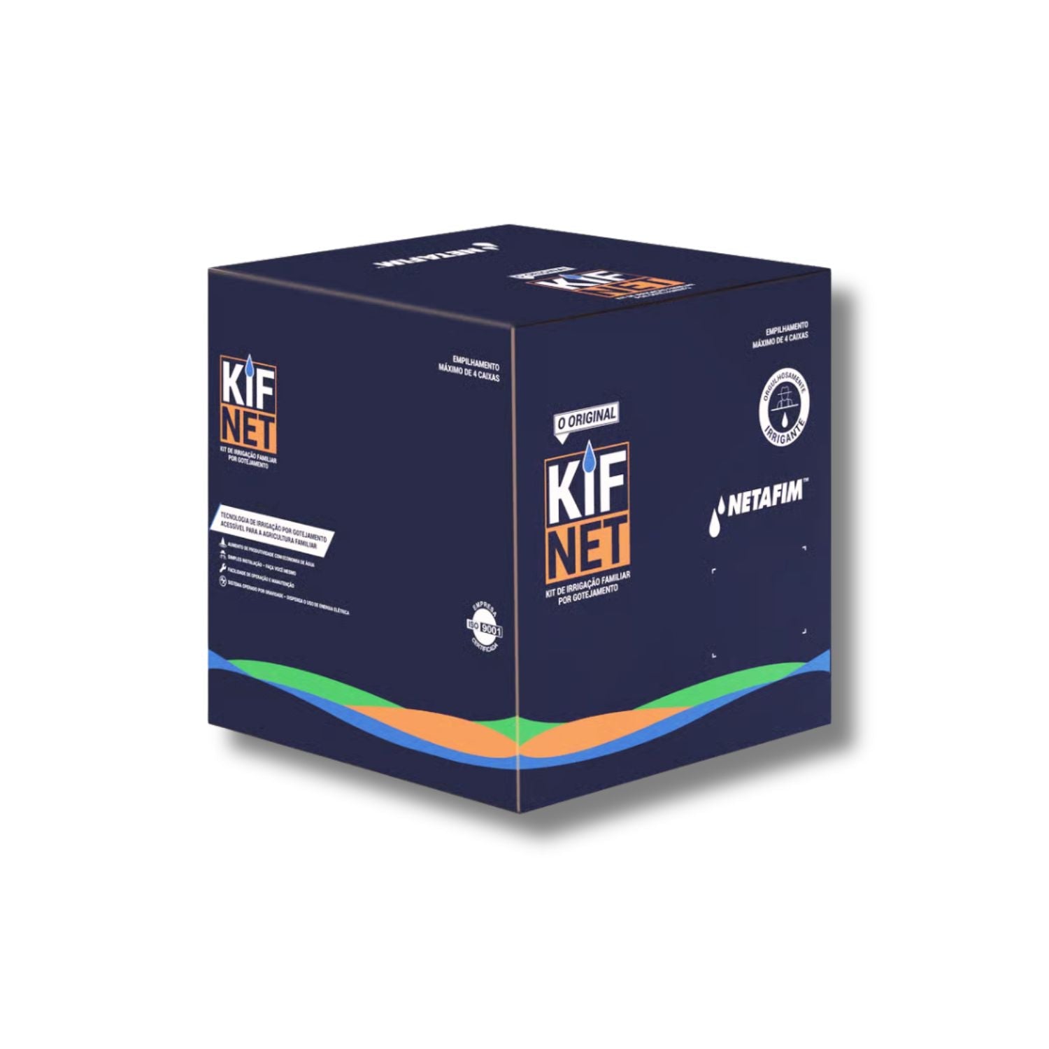 Kit Irrigação Familiar Por Gotejamento Kifnet 500 m² - Netafim - Zanagro