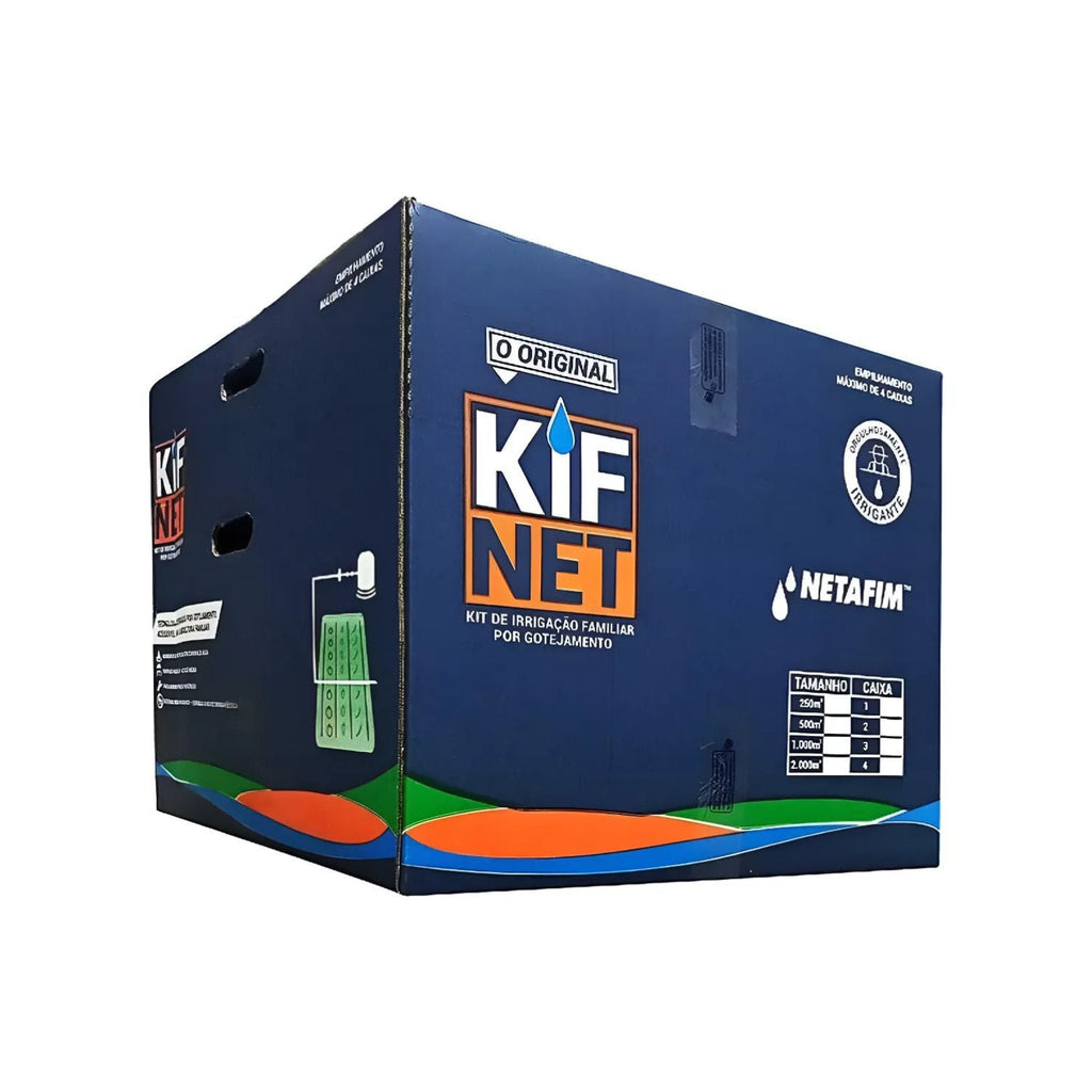 Kit Irrigação Familiar Por Gotejamento Kifnet 500 m² - Netafim - Zanagro