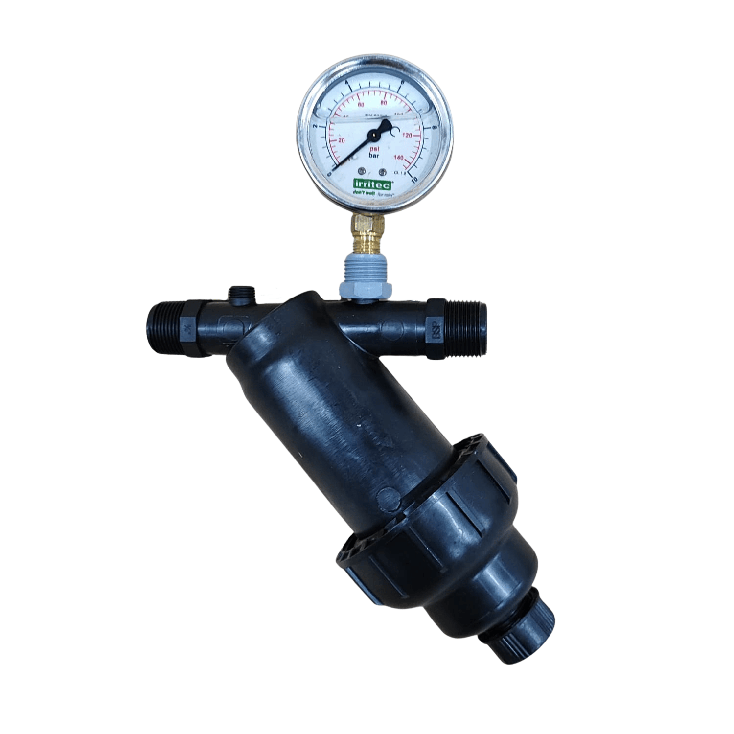 Manômetro com Glicerina 0 a 17 Bar 1/4" - Zanagro
