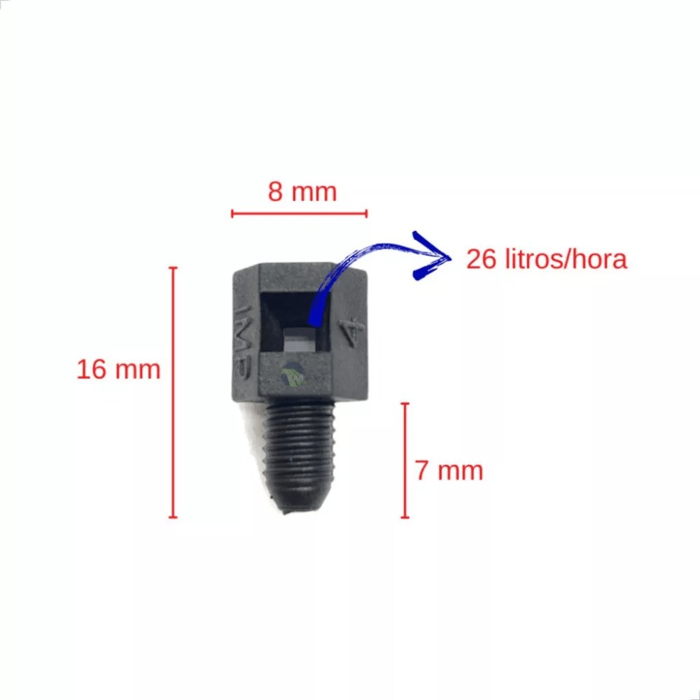 Microaspersor Micro Spray Jet - 1.000 unid. - Zanagro