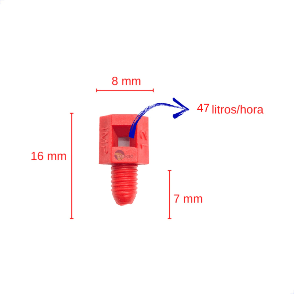 Microaspersor Micro Spray Jet - 1.000 unid. - Zanagro
